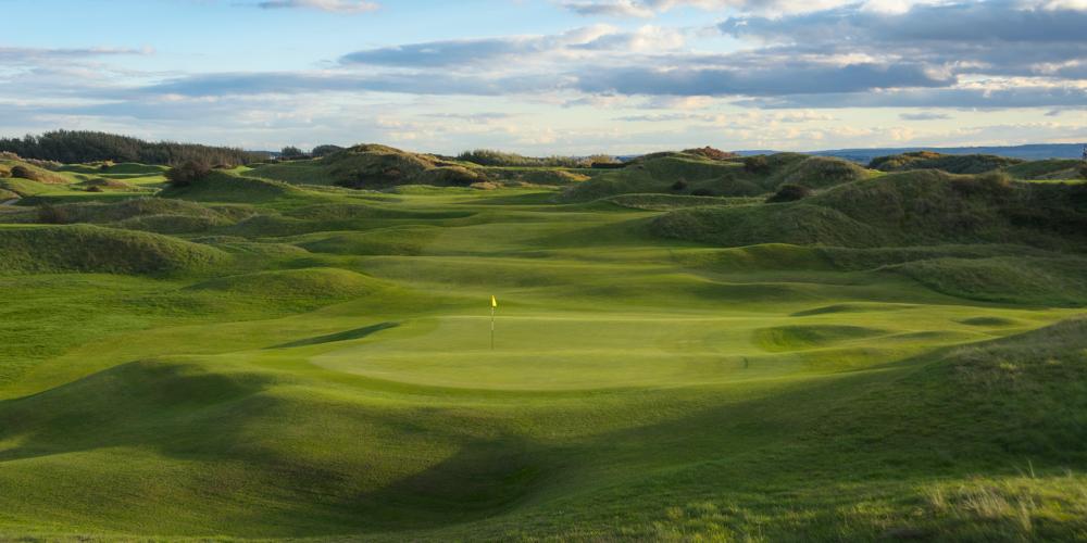 Hole 2 at Burnham & Berrow